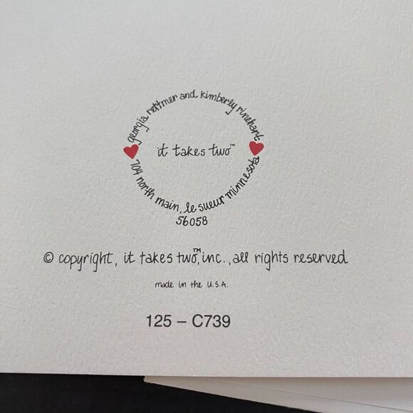 It Takes Two 'Remember the Manger' Holiday Greetings Kids Christmas Card - Picture 5 of 6